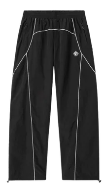 Jogger Side View and Leg Embroidery